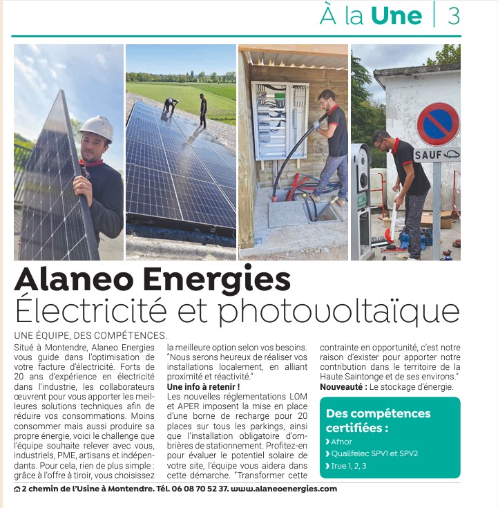 article presse alaneo