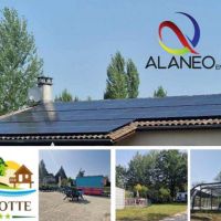 installation panneaux solaires au camping la motte 17270